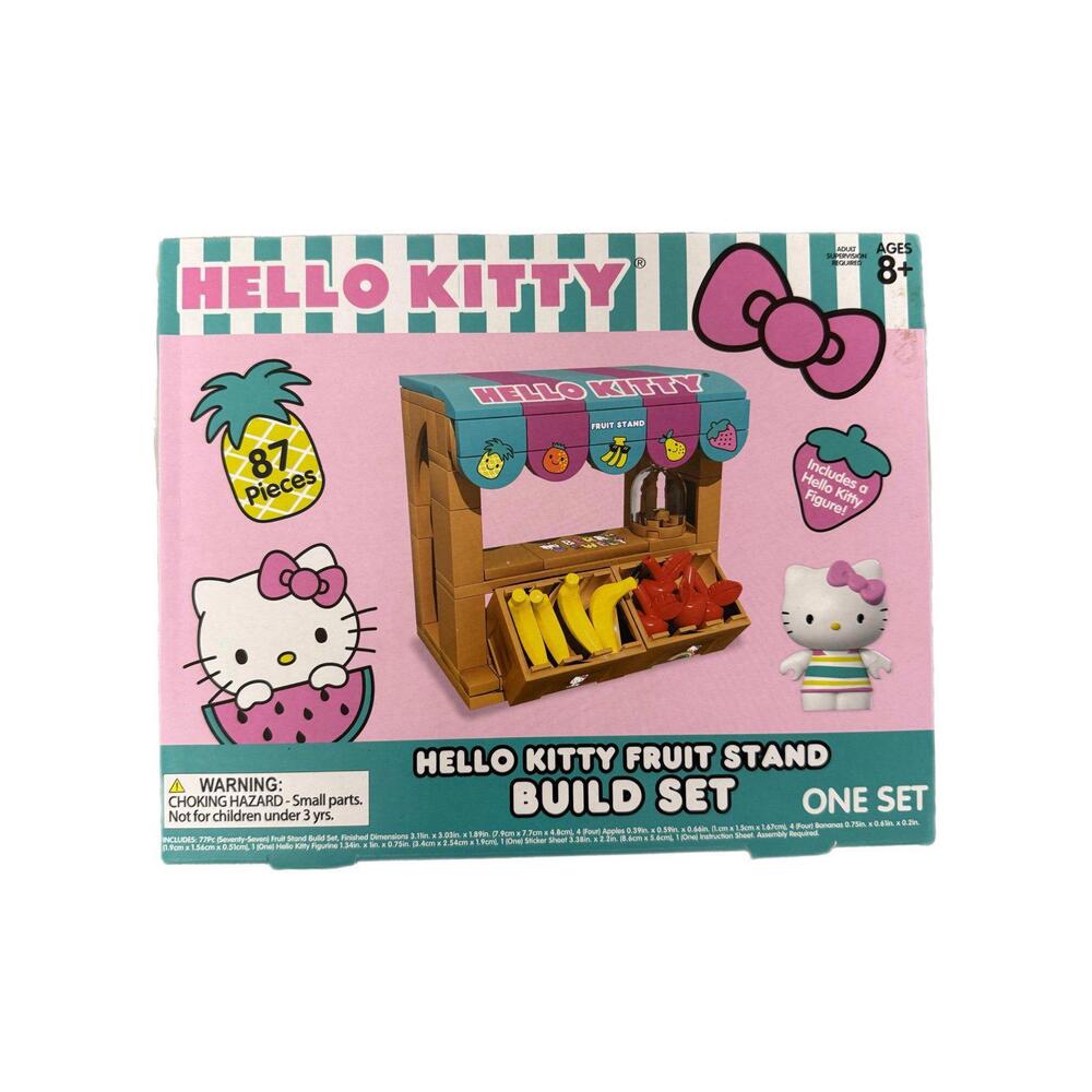 Hello Kitty Fruit Stand Build Set Lego